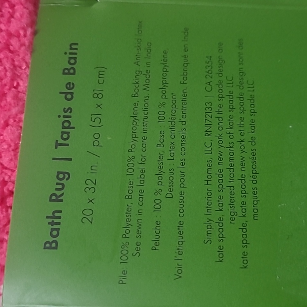 Kate Spade Dots Bath Rug - Picture 4 of 6